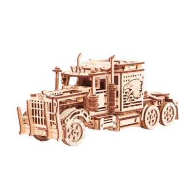 Casse-Tête 3D en Bois : Camion Big Rig\485 pièces